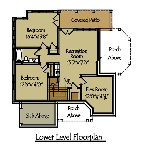 Cottage Floor Plan Terrace Level Cottage Floor Plan Terrace Level
