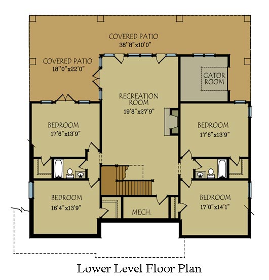 Timber-Frame-Floor-Plan-Lower-Level Timber Frame Floor Plan Lower Level