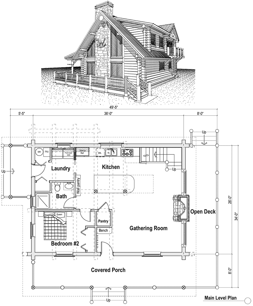 Small House Plans, Small Cottage Home Plans | Max Fulbright Designs