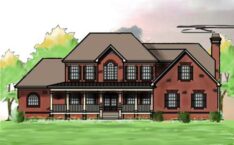 southern brick house plan