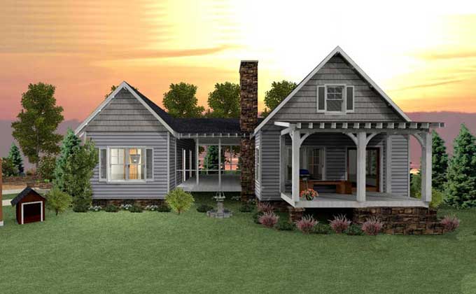 Dog Trot House Plan Dogtrot Home Plan By Max Fulbright Designs