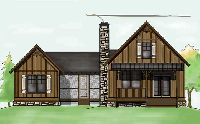  Dog  Trot  House  Plan  Dogtrot Home  Plan  by Max Fulbright 