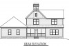 2 story georgia-farmhouse-plan-rear-elevation