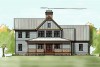 2 story house plan with front porch
