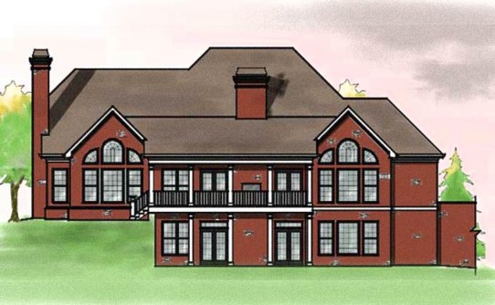 southern brick house plan