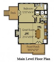 Fish Camp Cabin floor plan preview