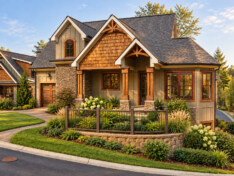 cottage style rustic mountain house plan foothills cottage 680px