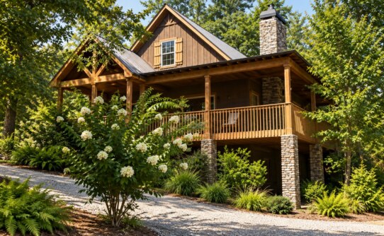 small-cabin-plan-for-sloping-lot-with-pictures