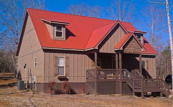 3 Bedroom Lake Cabin Floor Plan  Max Fulbright Designs 