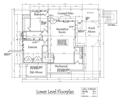 Lower Level Floor Plan