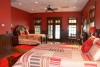 houzz-appalachian-mountain-basement-red-bedroom