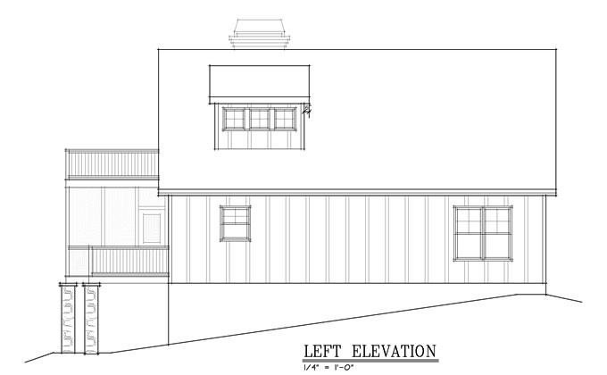 3 Bedroom Small Sloping  Lot  Lake  Cabin by Max Fulbright