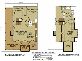 Water's Edge floor plan preview