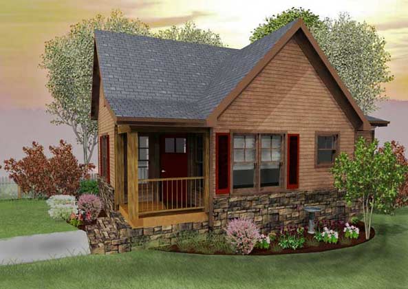 Small Cabin Floor Plans, Small House Floor Plans With Loft