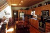 lake cabin interior kitchen