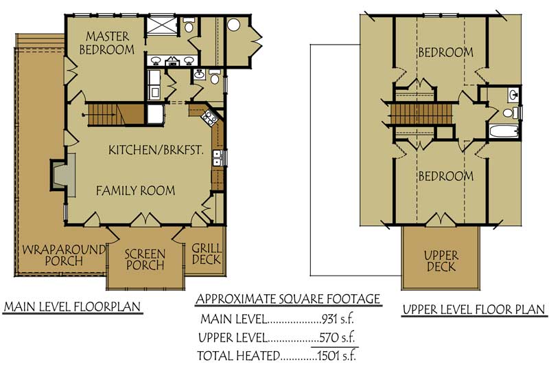 2 Story  4 Bedroom Rustic Waterfront Lake Cabin