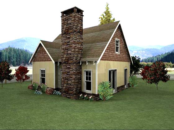  Small  Cottage  Design  Small  Cottage  House  Plan  with Loft 