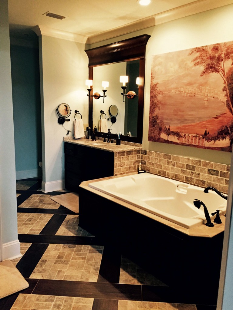 Bathroom Pictures alpine-lodge-bathroom-with-tub-and-granite
