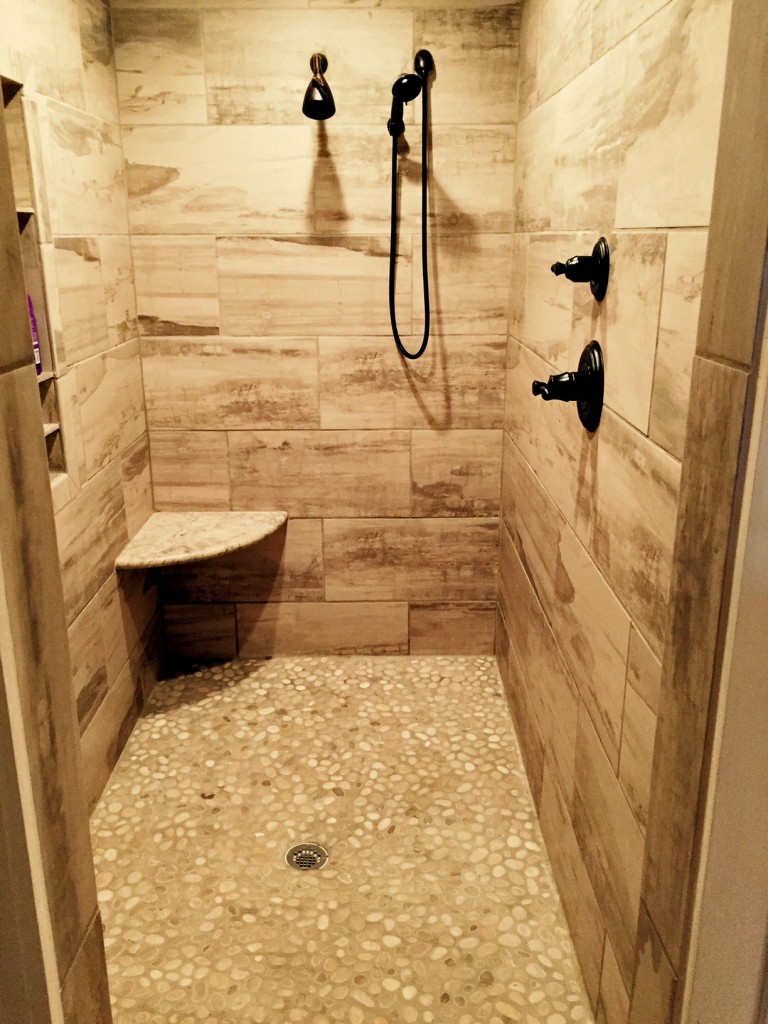 Bathroom Pictures alpine-lodge-walk-in-shower-stone