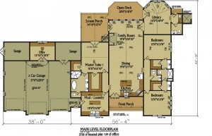 Alpine Lodge floor plan preview