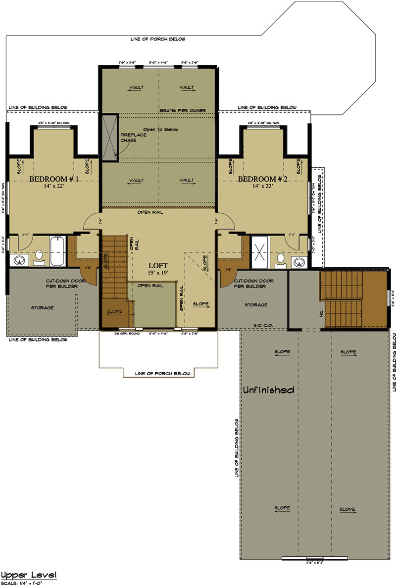 3 Car Garage Lake House Plan Lake Home Designs