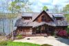 rustic true timber frame house plan camp stone