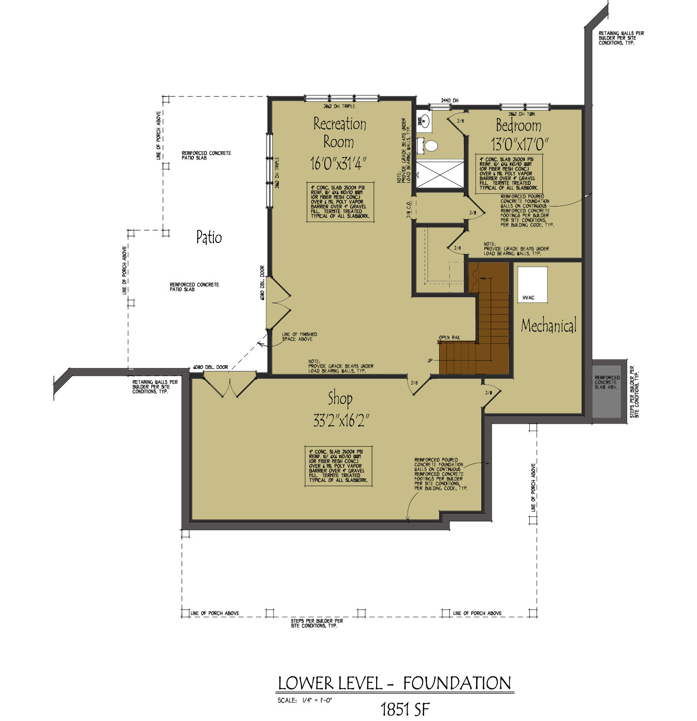 Modern Farmhouse  Floor  Plan  with Wraparound Porch Max 