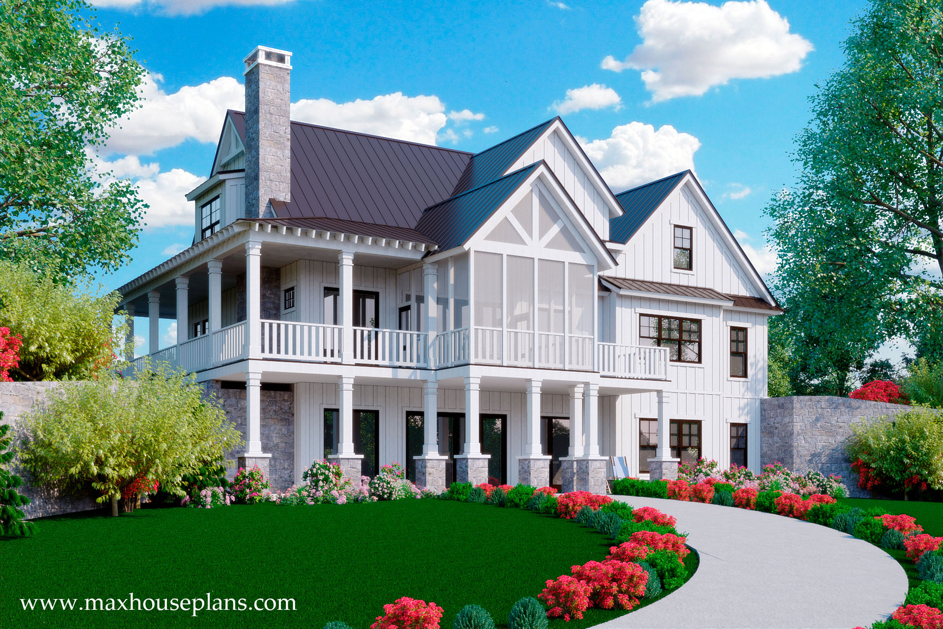 Featured image of post Modern Farmhouse Plans With Wrap Around Porch / We offer modern farmhouse designs with wrap around porch, small extending to at least two sides of the home, wraparound porches provide generous amounts of space to host and entertain guests when the weather is favorable.