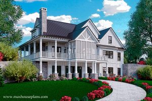 modern-farmhouse-wraparound-porch-southern-living