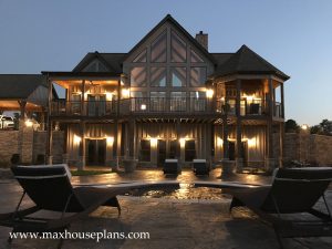 rustic-lake-house-plan-rear-with-lots-of-windows