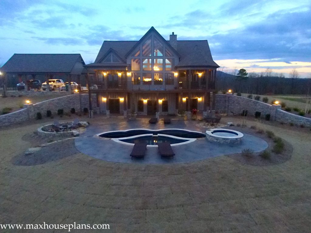 Double Master on Main Level House Plan Max Fulbright Designs