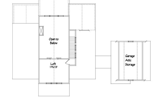 Barndo Magnifico farmhouse plan vaulted loft