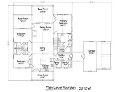 Barndo Magnifico vaulted farmhouse floor plan