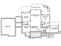 Little Appalachia mountain lake-house floor plan