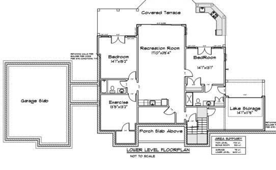 Little Appalachia mountain lake-house floor plan