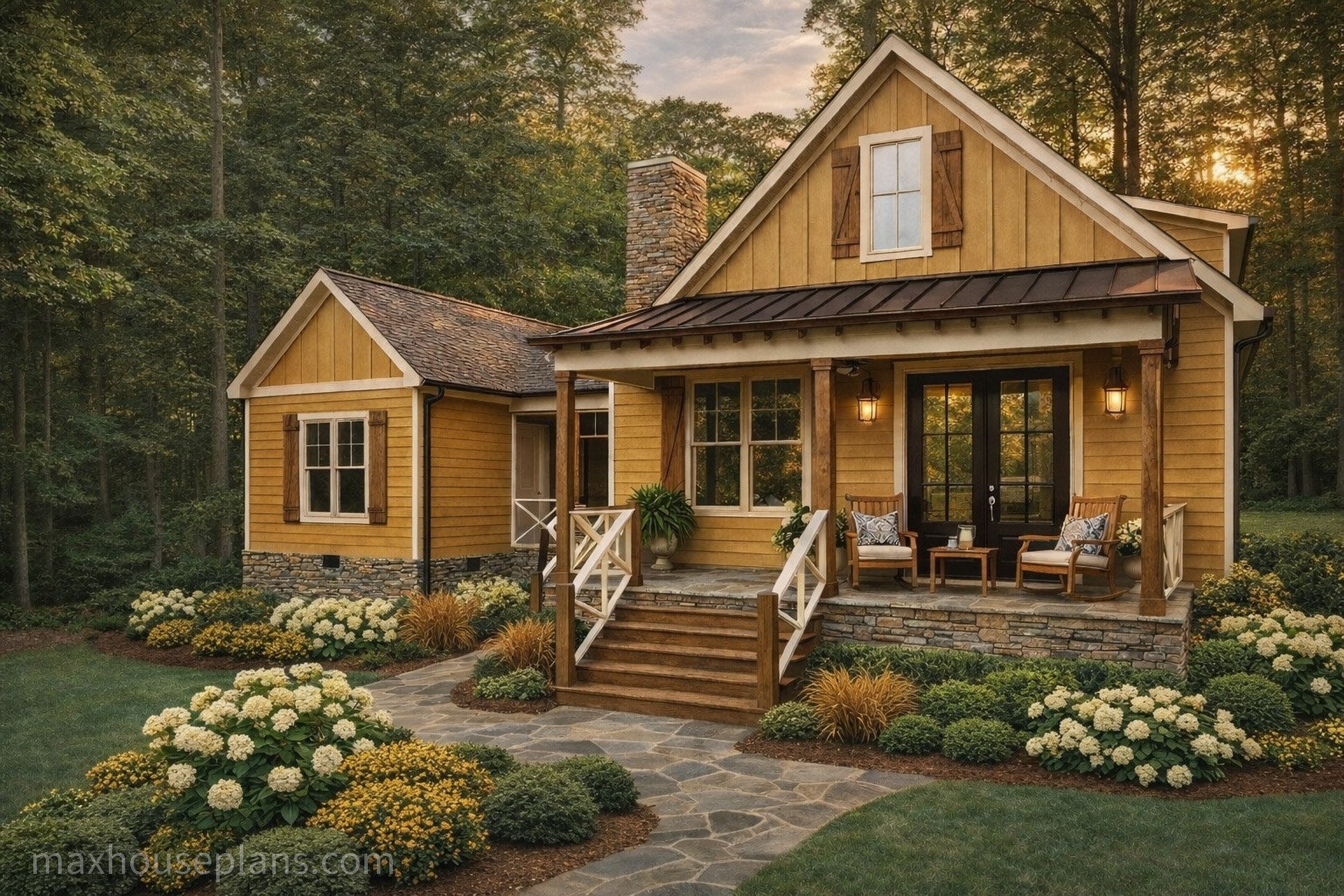 Diana's Dog Trot house plan