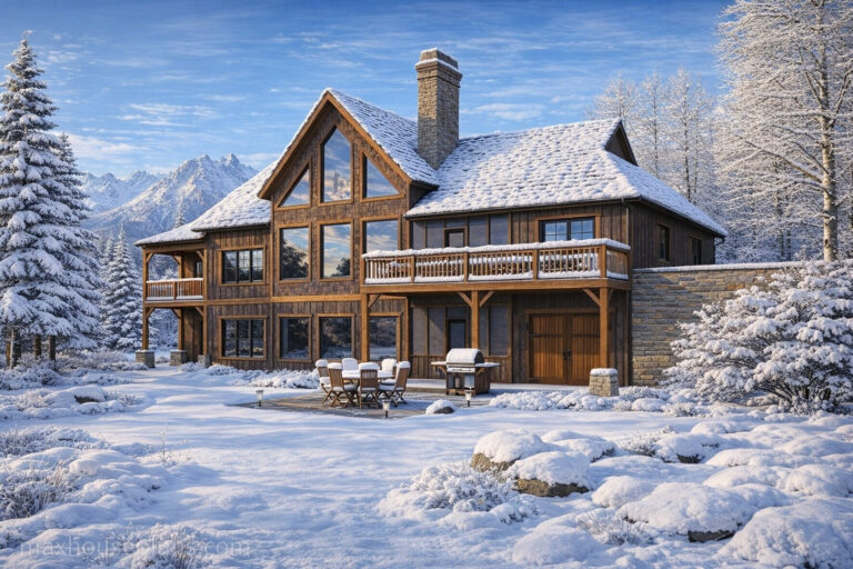 Big Dogtrot — floor plan — 2219 sq ft — 4 bedroom