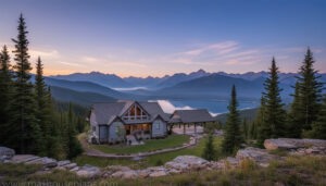 double master on main house plan with walkout basement