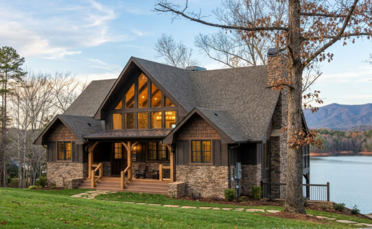 Appalachia Mountain elevation — 3 bed, 2 1/2 bath, 1,989 Sq. Ft. by Max Fulbright Designs