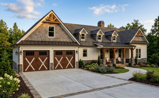 Creek Crossing house plan exterior