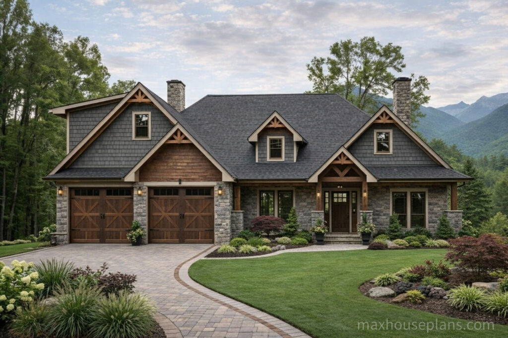Oak Mountain Cottage front exterior