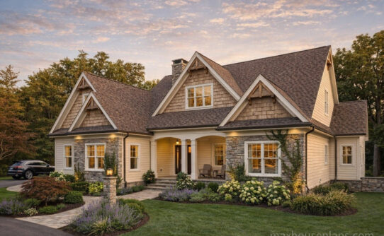Butler's Mill Cottage house plan exterior