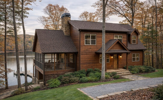 Coosa River Cottage house plan exterior