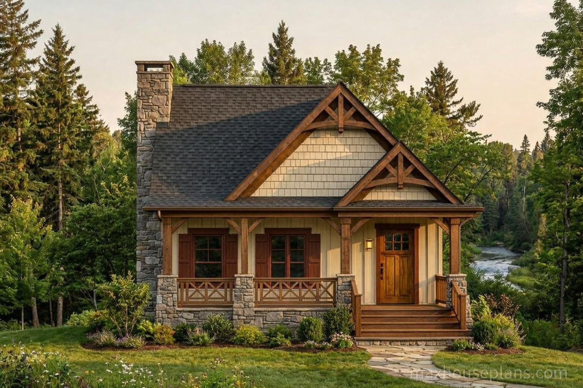 Nantahala Cottage house plan