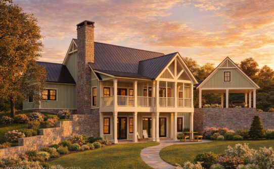 Modern Farmhouse — floor plan — 2914 sq ft — 4 bedroom