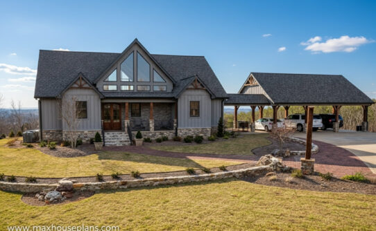 Appalachia Double — house plan — Traditional, Open Floor Plan — 2068 sq ft