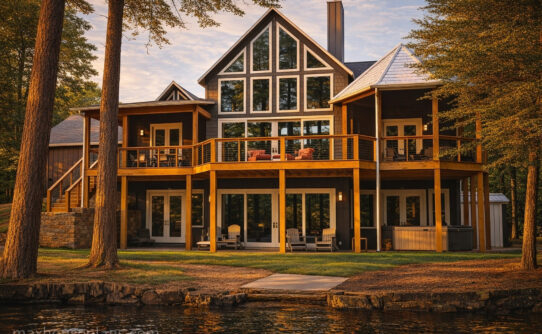 Appalachian Mountain III — house plan — Lake House, Waterfront, Craftsman — 1989 sq ft