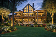 Appalachian Mountain III — house plan — Lake House, Waterfront, Craftsman — 1989 sq ft