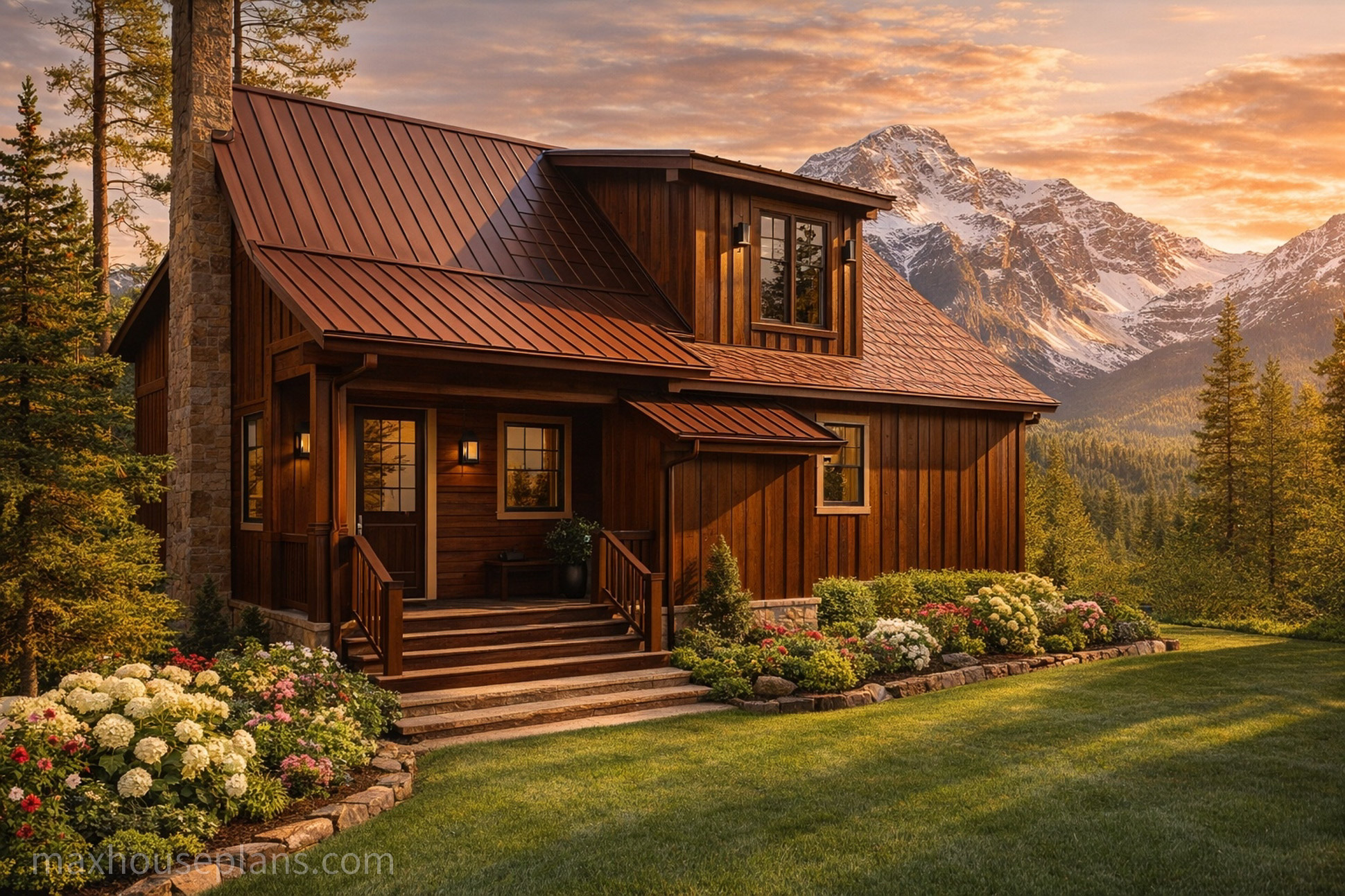 small bungalow cottage house plan 3