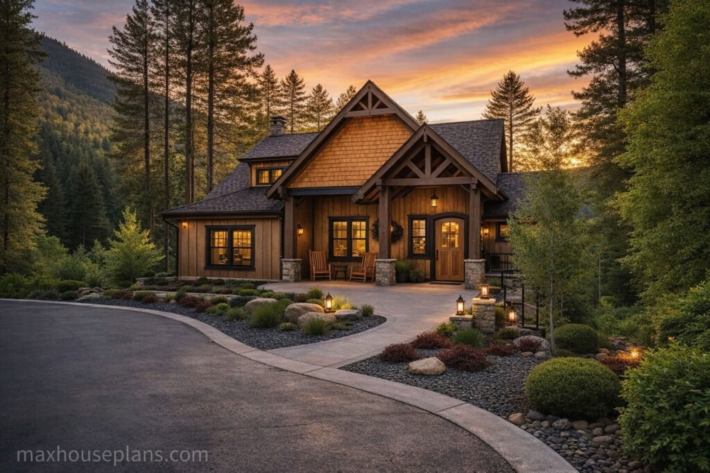Blowing Rock Cottage house plan